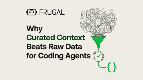 Why Curated Context Beats Raw Data for Coding Agents