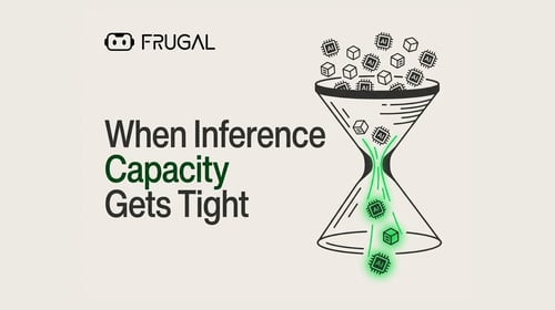 When Inference Capacity Gets Tight, Efficiency Becomes Advantage