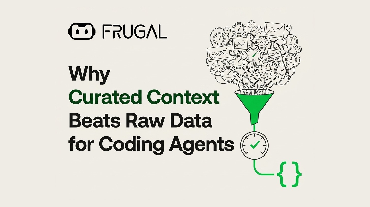 Why Curated Context Beats Raw Data for Coding Agents